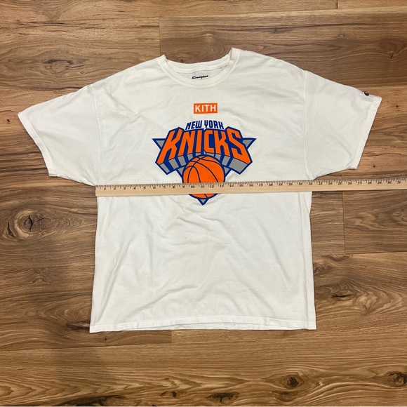New York Knicks Champion Kith Night T Shirt Mens XL White - Picture 5 of 7